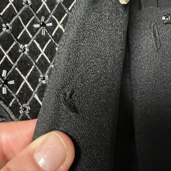 Ben Marc International Blazer Jacket Womens 20 Church Retro Glamcore Whinsigoth - Picture 10 of 11